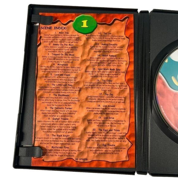 Gumby (DVD, 1955, Full Screen, Original TV Show) 21 Episodes Approx. 121 Min - Picture 4 of 6